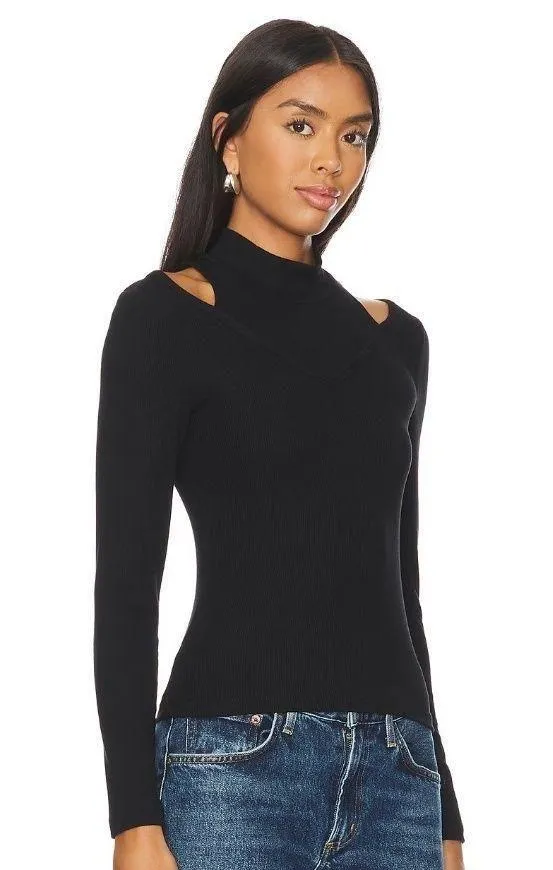 Revolve Cut-Out Long Sleeve Top - Image 2