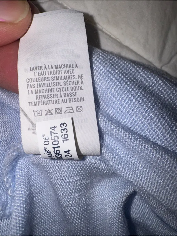 aerie Light Blue Wide Leg Pants - Image 7