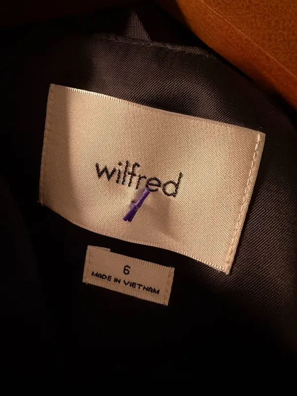 Wilfred V Neck Vest Top Black Size 6 - Image 3