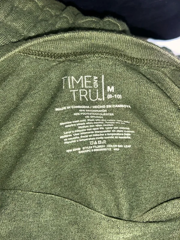 Time & Tru - Dark Green Romper - M/Medium - Image 3
