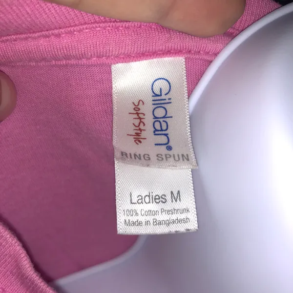 Eat Sleep Gym Top Pink Size M - Image 5