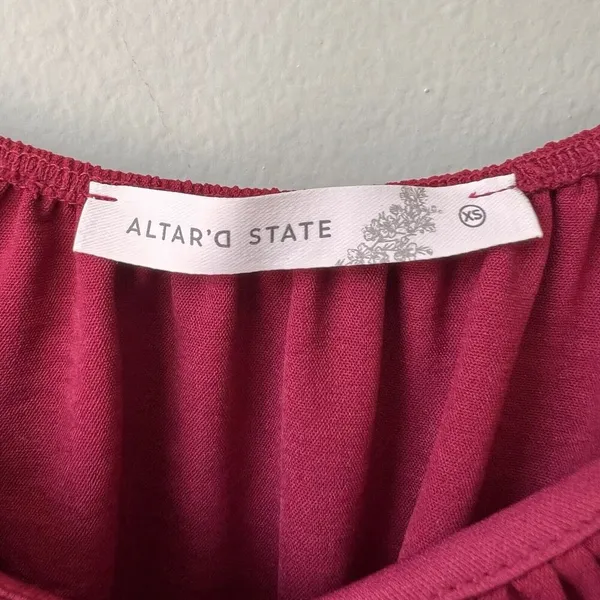 Lola Long Sleeve Crossover Top / Altard State / Size XS - Image 3