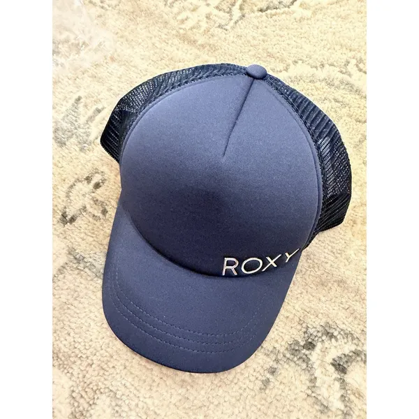 Roxy Women's Baseball Hat Navy Blue NWT - Image 4