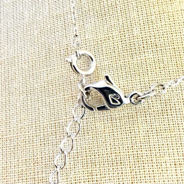 Swarovski “G” Crystal Initial Pendant Necklace - Image 7