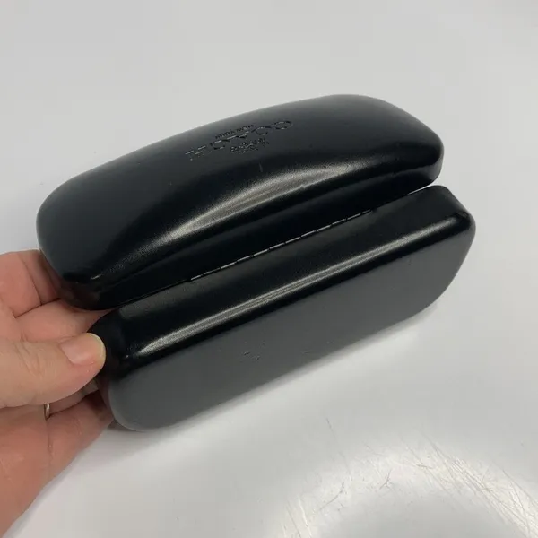 Coach hard‎ shell glasses case black - Image 5