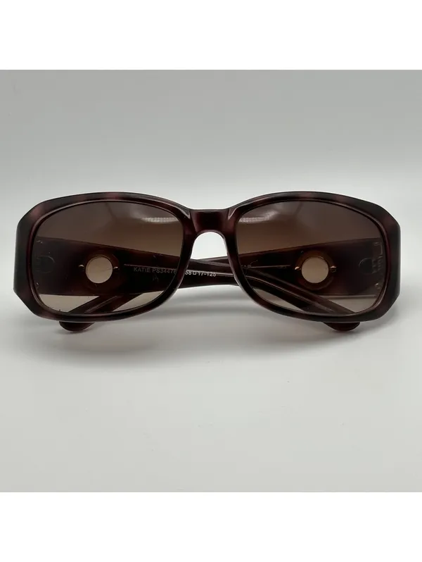 Fossil Katie Women's Brown Gradient Lens Sunglasses with Gold Accents - Image 3