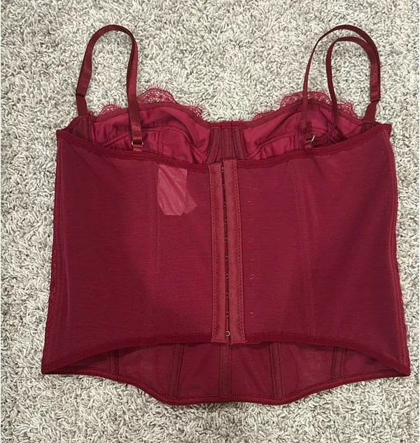 Corset top Red Size L - Image 2