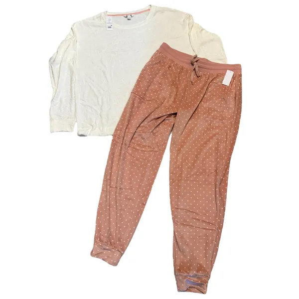 Three Dots 2 Piece Pajama Set Super Soft With Stretch Size Large - Image 2