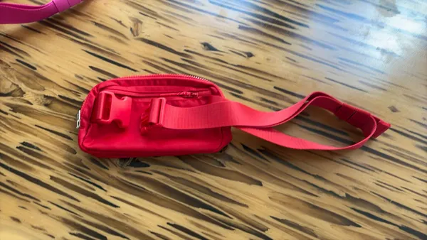 Red Lululemon Belt Bag - Image 3