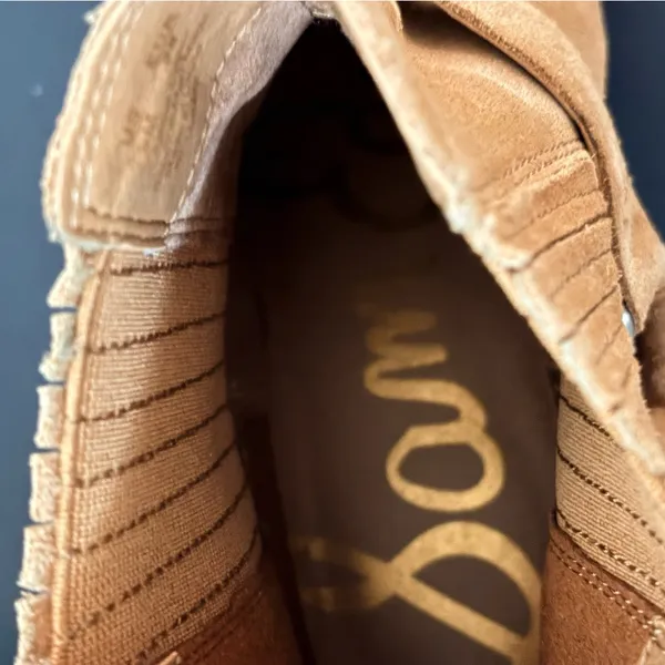 Sam Edelman Bellamie Tan Suede Ankle Boots 8 - Image 7