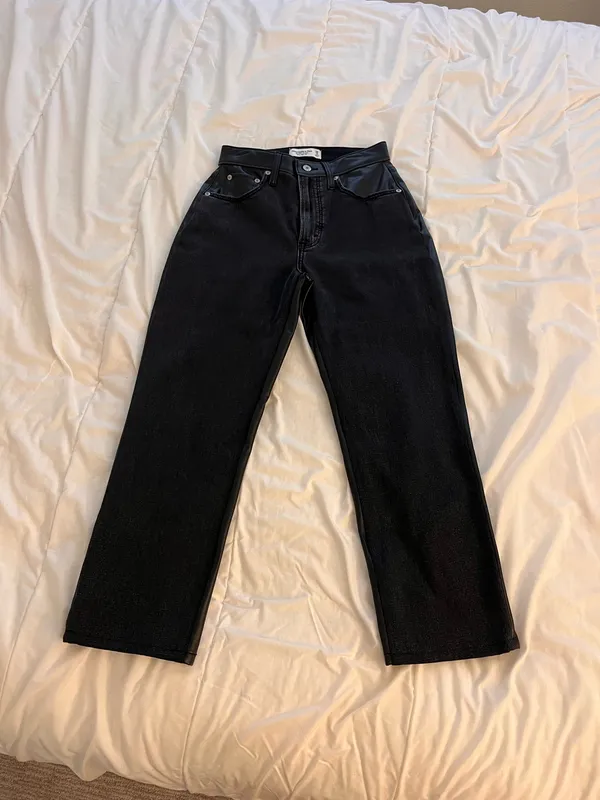 Abercrombie Curve Love Ankle Straight jeans - Image 3