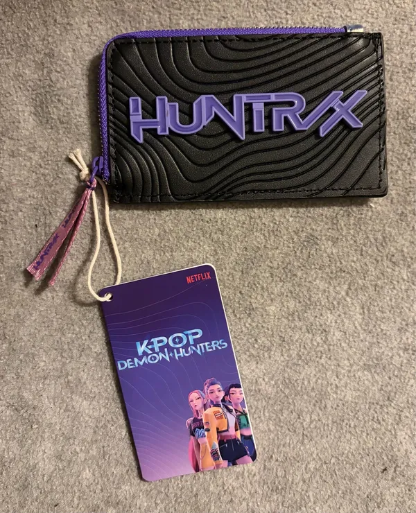 Loungefly K-Pop Demon Hunters Hunter/x Trio Mini Backpack and Wallet - Image 6