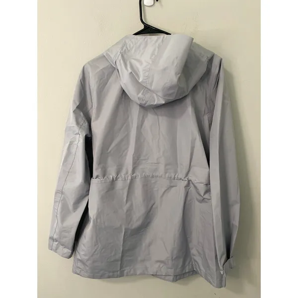 New Lands' End Women's Rain Jacket Size Medium - Image 3