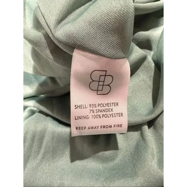 Baltic Born Roma Satin Maxi Dress in Eucalpytus Green Medium - Image 8