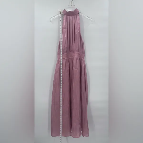 o.p.t Caralyn‎ Dress pink halter top maxi dress size medium - Image 6