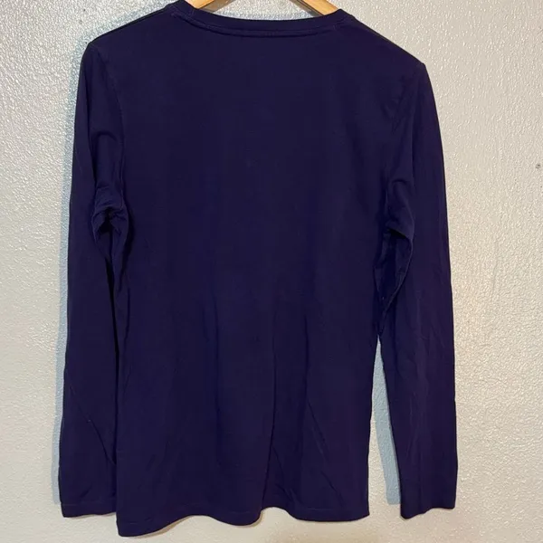 Gear for Sports Tarleton State University Texans Long Sleeve T-Shirt Shirt Purple TSU XL Y2K - Image 6