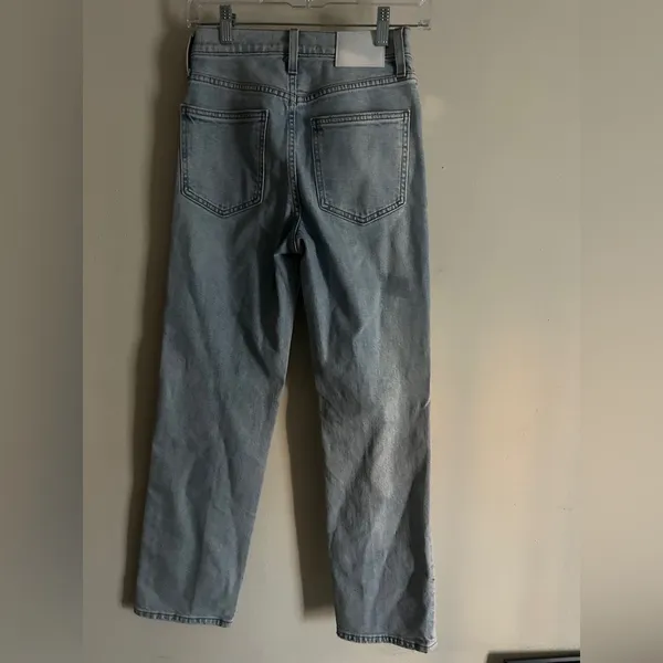 Denim Forum Aritzia The Arlo High Rise Straight Leg Jeans 24 - Image 2