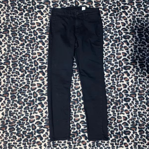 black denim skinny ankle jeans - Image 3