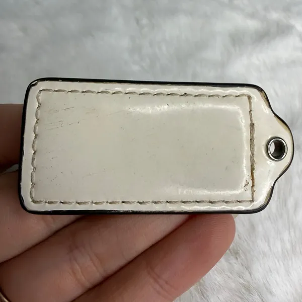 2" COACH Fob Bag Charm Hang tag Hangtag - Image 2