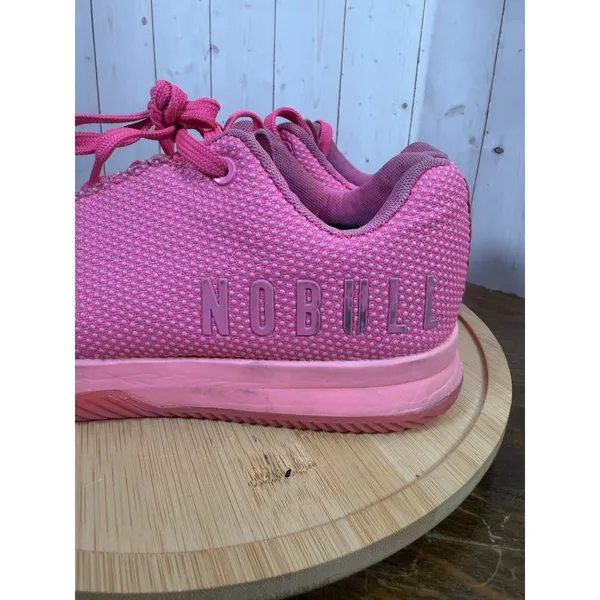 NOBULL Outwork Edge SuperFabric Trainers Hot Pink Training‎ Shoes Women's 8.5 - Image 2