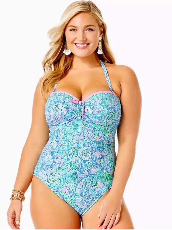 Lilly Pulitzer Jagger One-Piece Swimsuit Soleil It On Me Vacation Resortwear - Image 2