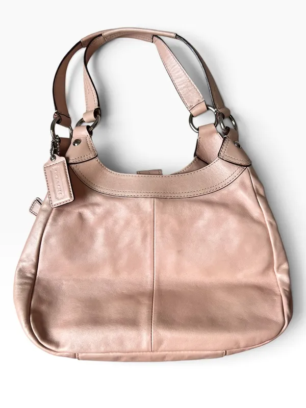 Coach Soho Leather Hobo Bag F17219 in Shell Pink - Image 15