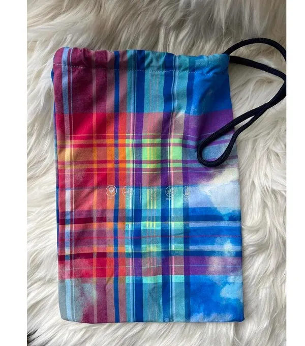 Polos Golf Ralph Lauren Drawstring Bag - Colorful Plaid Design - Image 5