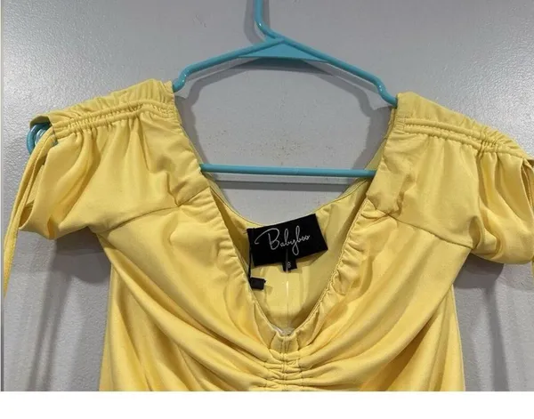 Baby Boo Samantha Dress in Yellow Size 8 - Image 2