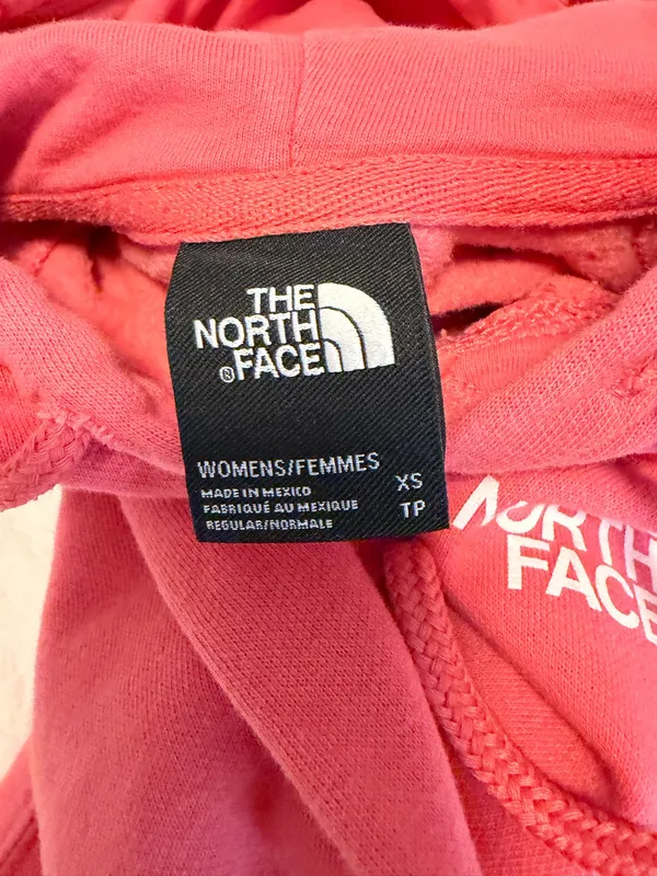 Pink women’s north face hoodie - Image 4