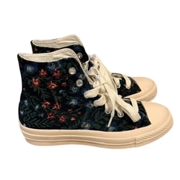 Converse Chuck Taylor All Star High-Top Women’s US 7 Floral Textile - Image 7