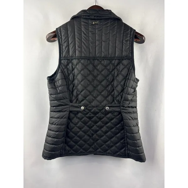 Women’s Marc New York Medium Black Quilted Puffer Vest - Image 3