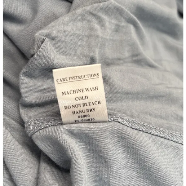 Free Fly Tee Shirt Size Large Blue Bamboo Shade Base Layer Long Sleeve Gorpcore - Image 8