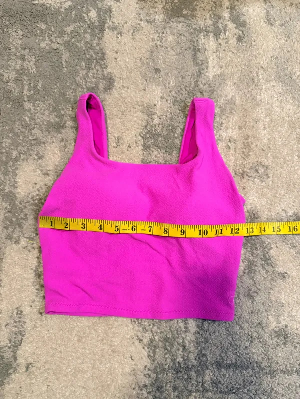 Calia Hot Pink Crop Top Size XS - Image 2