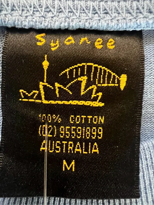 New Vintage Koala Embroidered Australia shirt Size Medium Dead stock 100% Cotton - Image 7