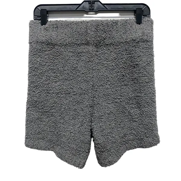 Skims Bottom‎ Shorts Women's L/XL Grey Cozy Soft Thick Short - Image 2