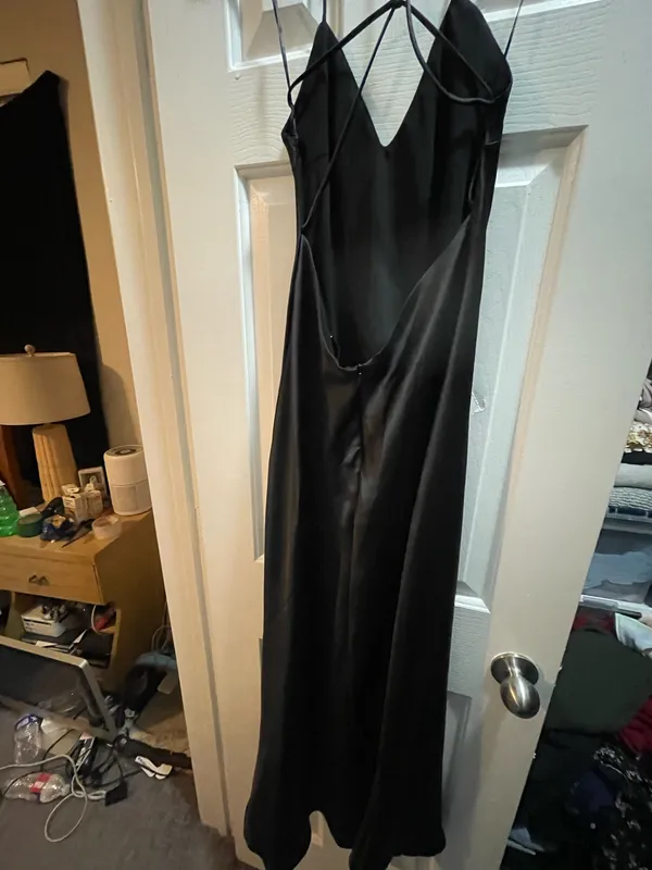 ZARA Satin Dress - Image 3
