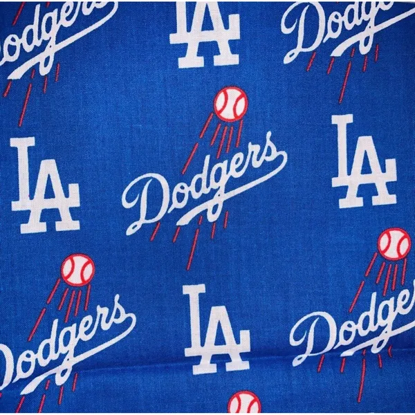 Los Angeles Dodgers MLB Baseball Blue Handmade Hair Scrunchie Fan Gear College - Image 6