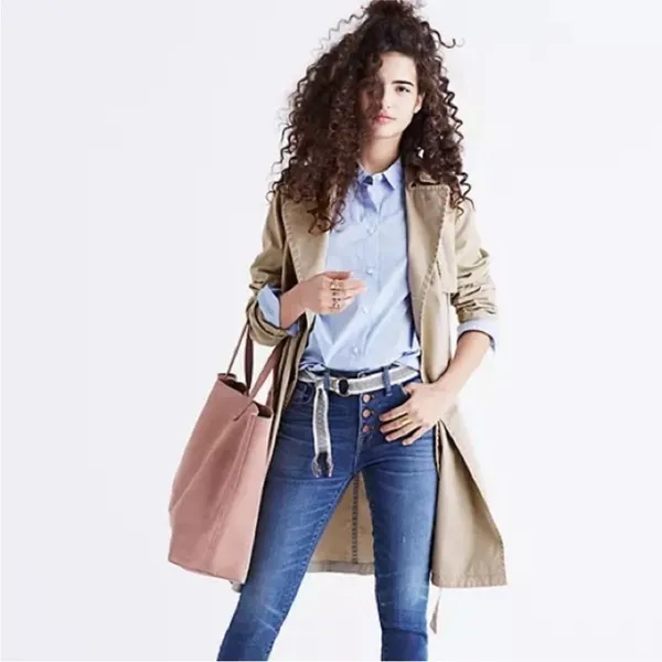 Madewell trenchcoat classic camel - Image 7