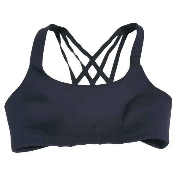 Lululemon Bring The Energy Bra Size 6 B/C Cup Black Yoga Running Workout Pilates - Image 3