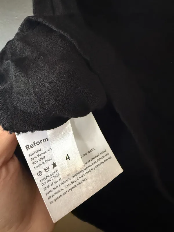 Reformation Veranda Linen Skirt - Image 4