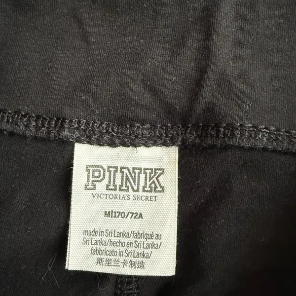 Pink yoga pants size m - Image 3