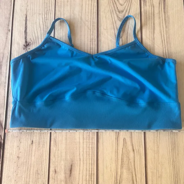 Torrid Blue Low Impact Sports Bra Size 5 - Image 8