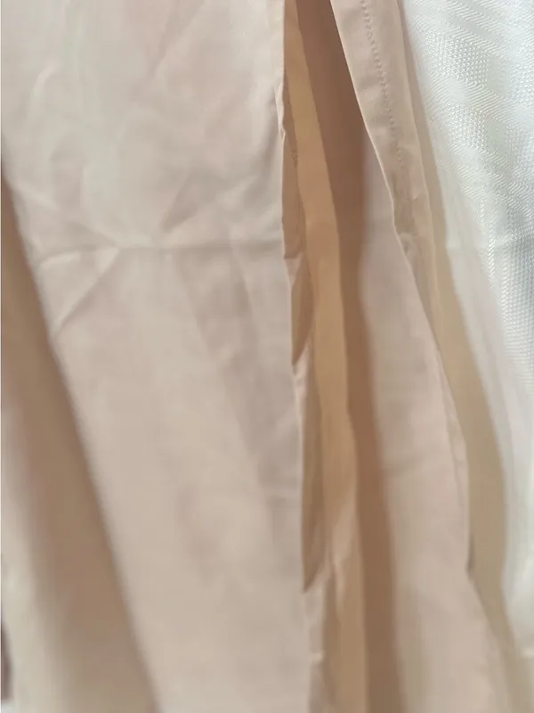 Wide Leg Jumpsuit/Overalls in Beige with pockets. - Image 7