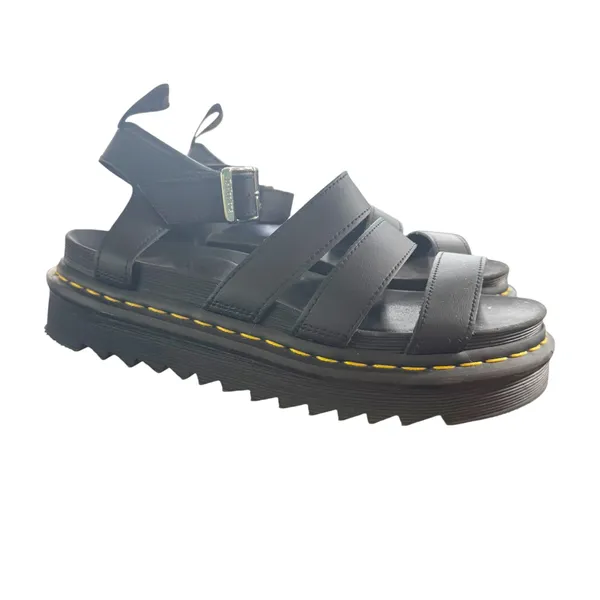 Dr. Martens Blaire Platform Sandal Women's Black Size 9 US Black Strappy Classic - Image 3