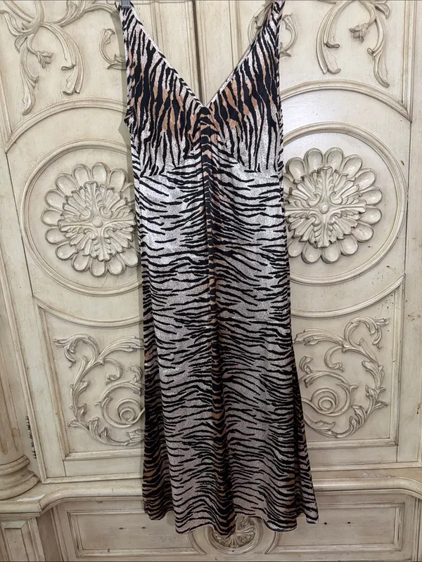 Alexa Chung for Marks & Spencer Animal Print Midi Dress - Image 3