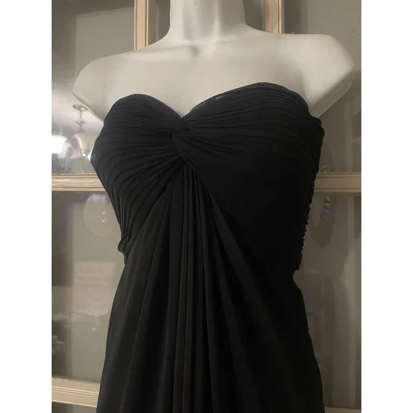 Tadashi Black Strapless Dress - Image 8