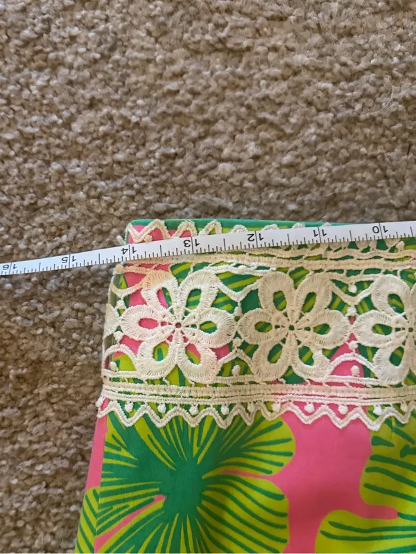 Lilly Pulitzer white label vintage lace skirt - Image 2