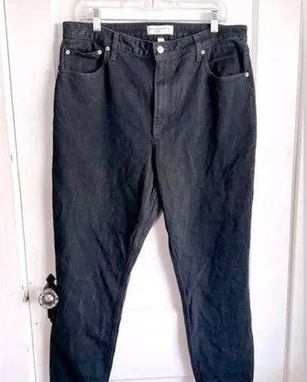 Curve Love High Rise Ankle Skinny Jeans Black Size 16 R/33 - Image 2