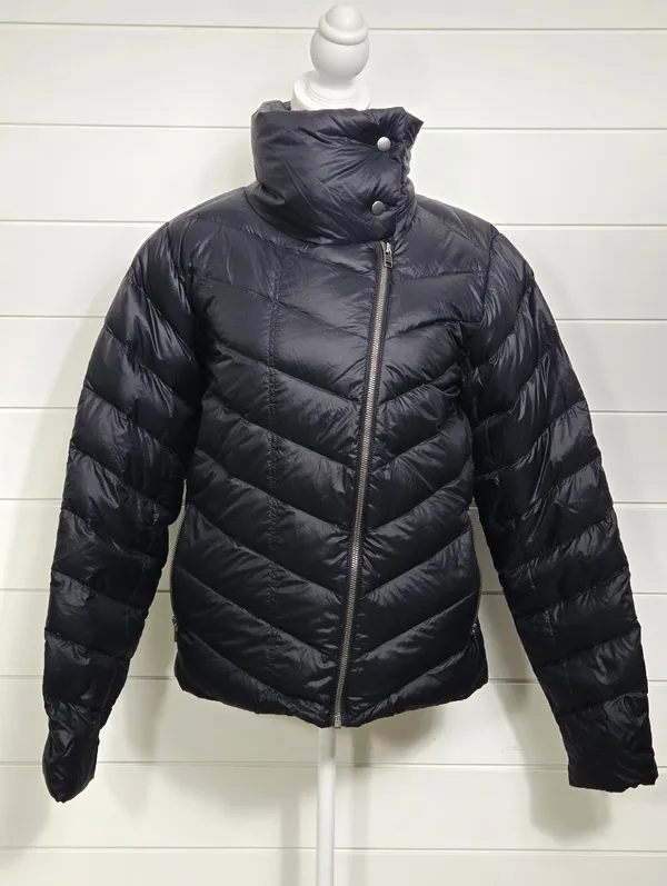 Patagonia Black Quilted Lightweight Down Puffer Jacket size M - Image 5