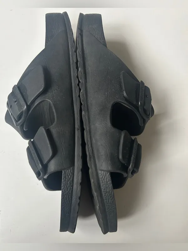 Birkenstock Arizona Essentials EVA Slide Black Sandal Size 40 - Image 3